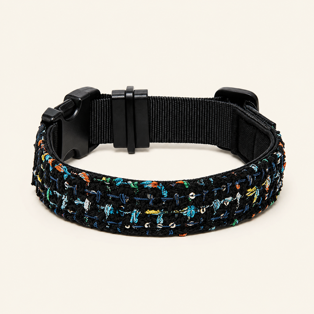 Pearl-embellished dog collar | Camellia-embellished collar, suitable for all dog breeds and cats