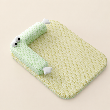 Cooling Dog and Cat Mats for Summer, with Elastic Sponge Inserts, Pet Sleeping Mats