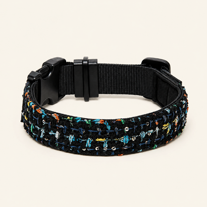 Pearl-embellished dog collar | Camellia-embellished collar, suitable for all dog breeds and cats