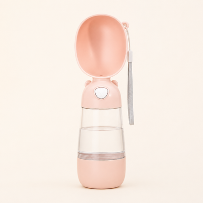 Portable Water Bottles for On-the-Go, Outdoor Water Dispensers for Dogs and Cats