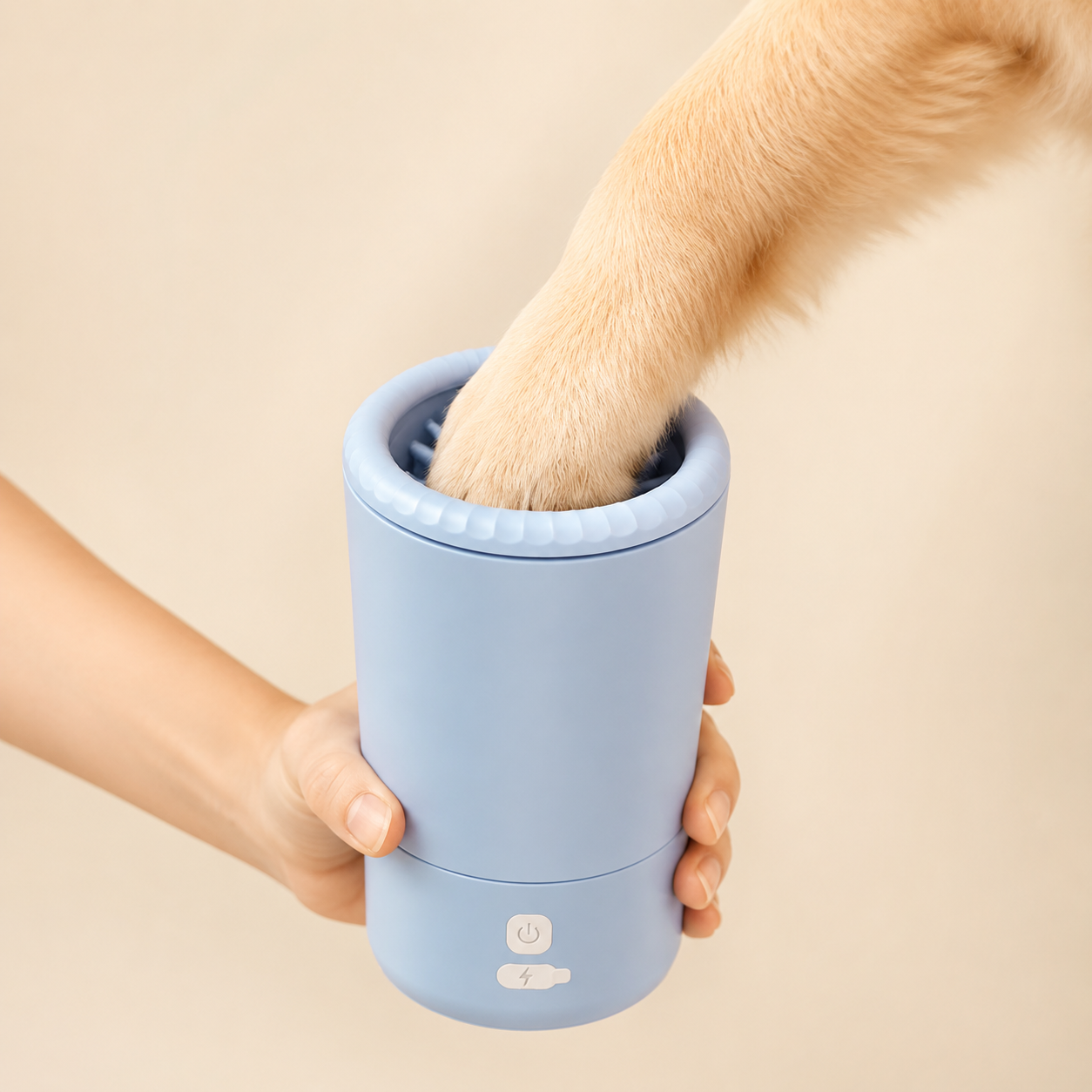 Electric Portable Pet Paw Washer, Dog and Cat Paw Cleaner