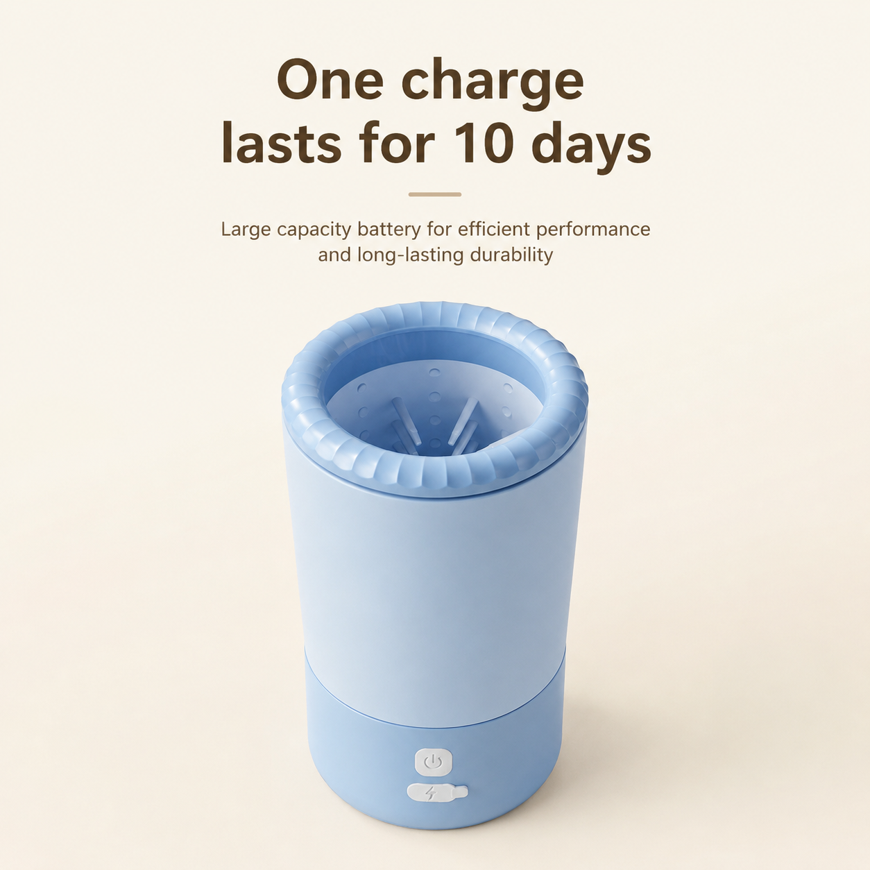 Electric Portable Pet Paw Washer, Dog and Cat Paw Cleaner